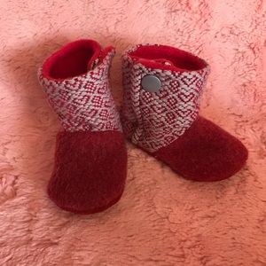 Yay Baby Boutique Handmade Woven Wrap Scrap Booties - Size Newborn *NEW*